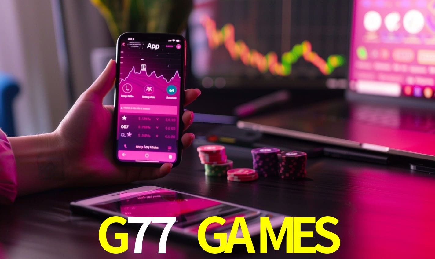 Recursos Exclusivos do App G77 GAMES - Modo Offline, Login Biométrico