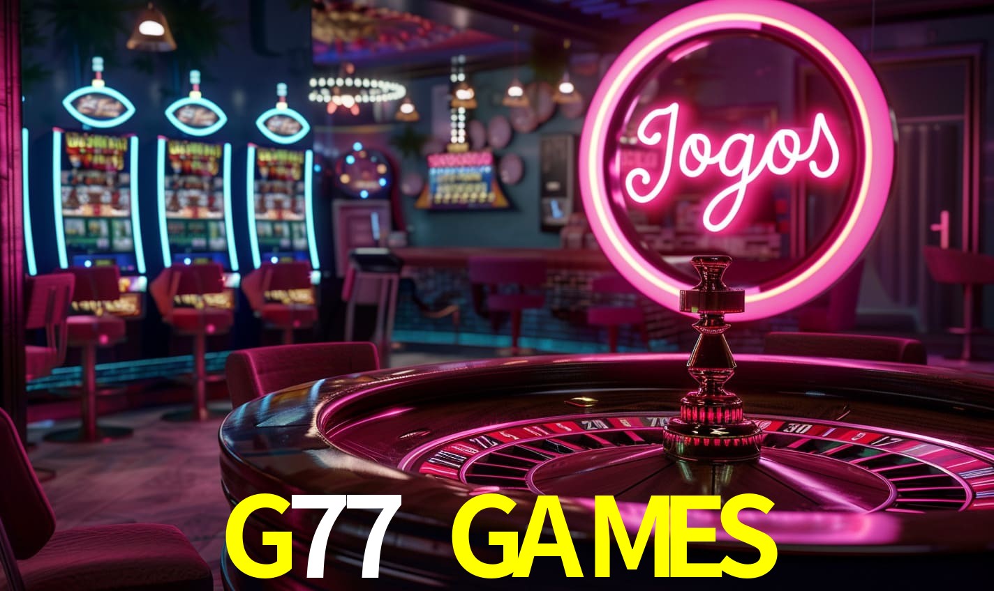 Jogos de Mesa Premium G77 GAMES - Blackjack, Roleta, Baccarat